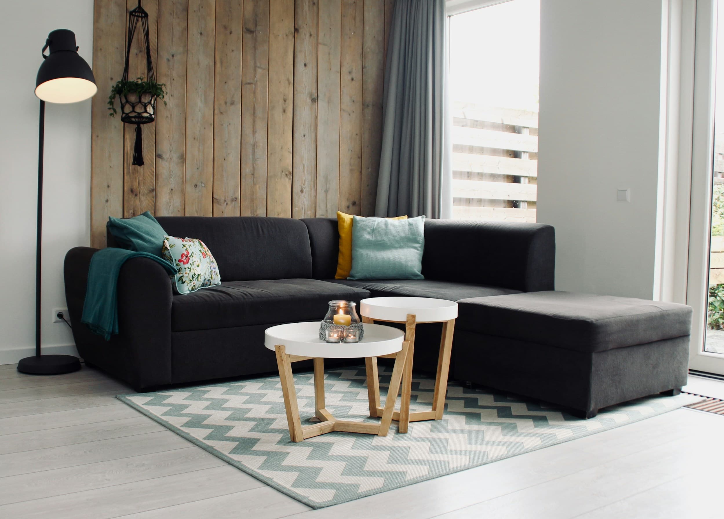 A living room styled with a Salgo sofa